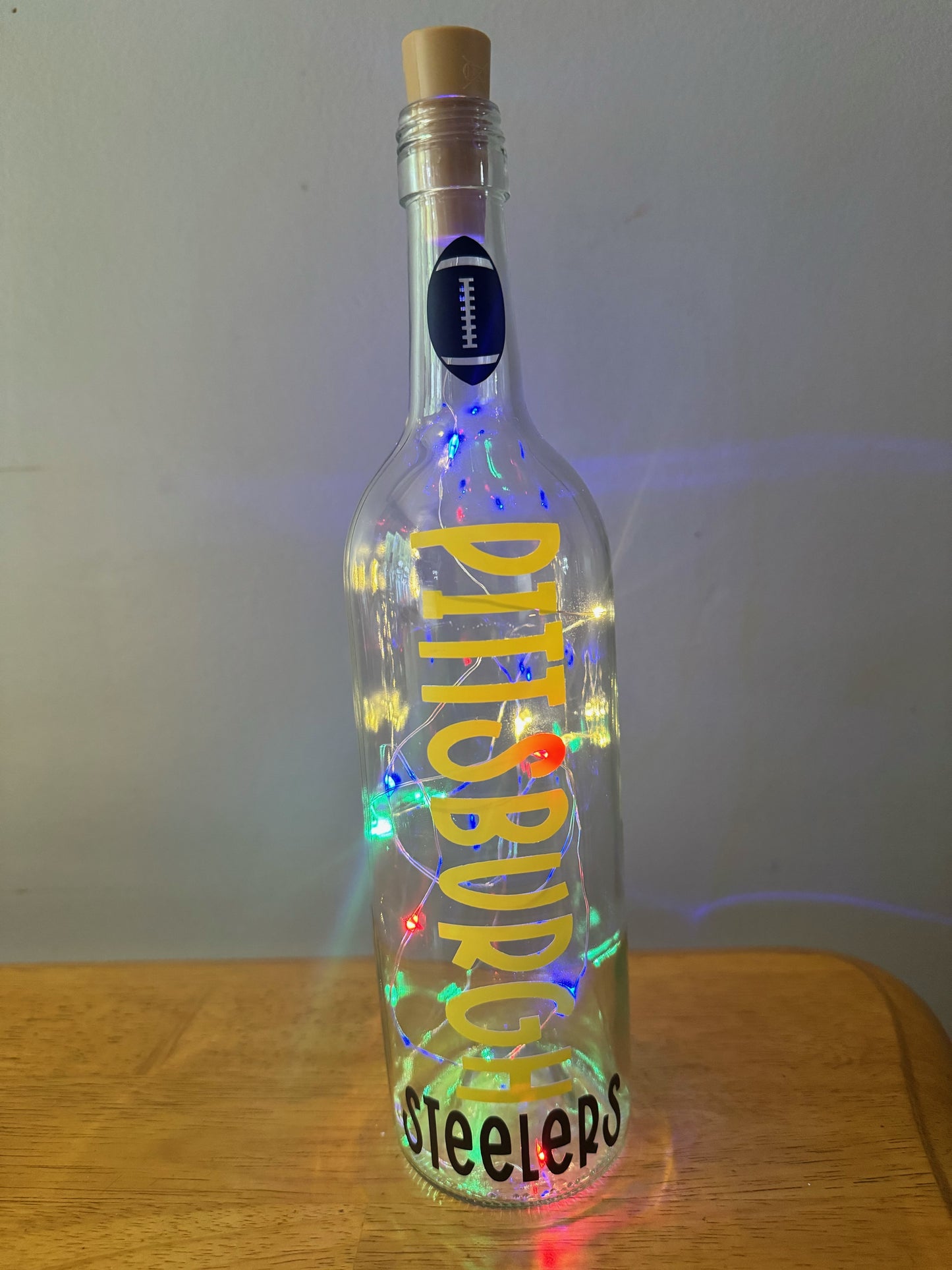 Pittsburgh Steelers Lighted Bottles