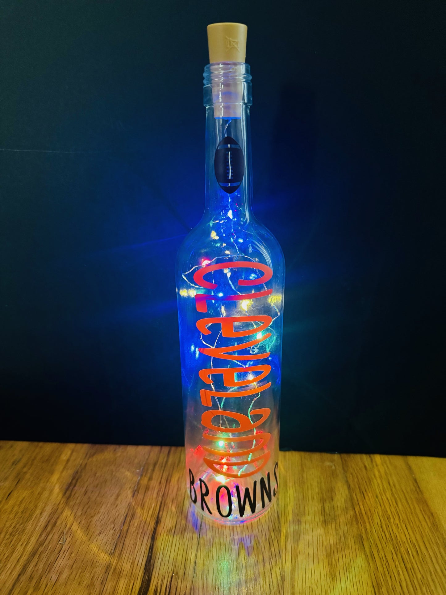 Cleveland Browns Lighted Bottles