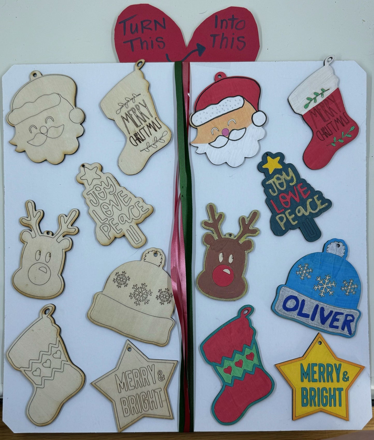 DIY Wooden Ornament Kit